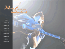 Tablet Screenshot of musiccleveland.com